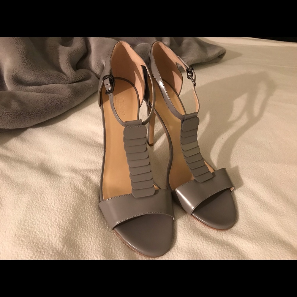 Grey Armani collection heels
